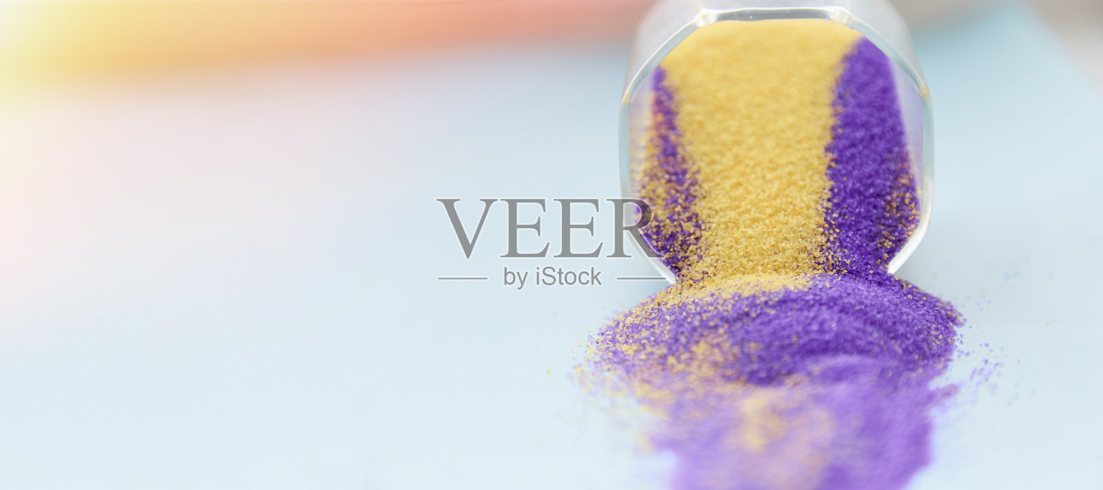 创意多彩的沙流。文本。创造性的职业。额外的宽横幅照片摄影图片