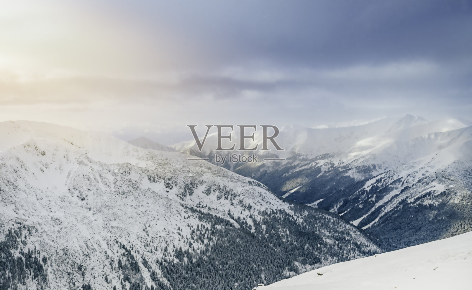 高塔特拉山脉,扎科帕内,波兰,斯洛伐克照片摄影图片