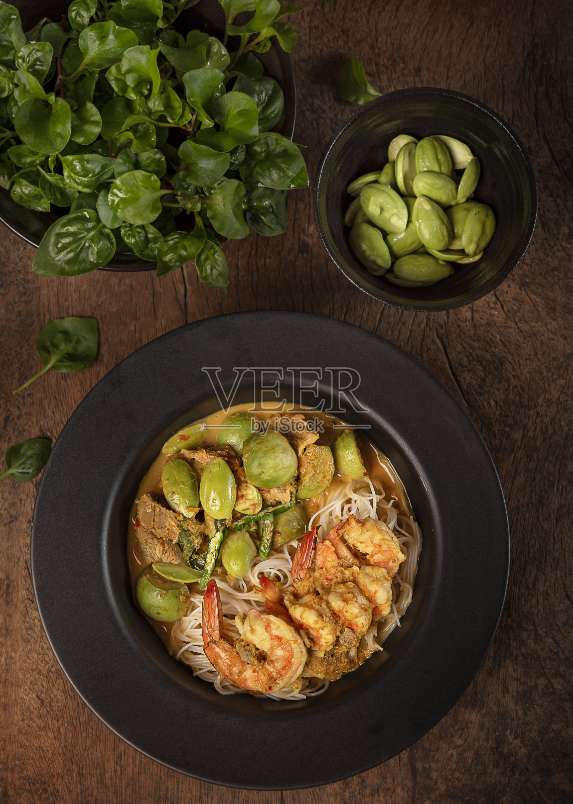 虾仁扭豆照片摄影图片