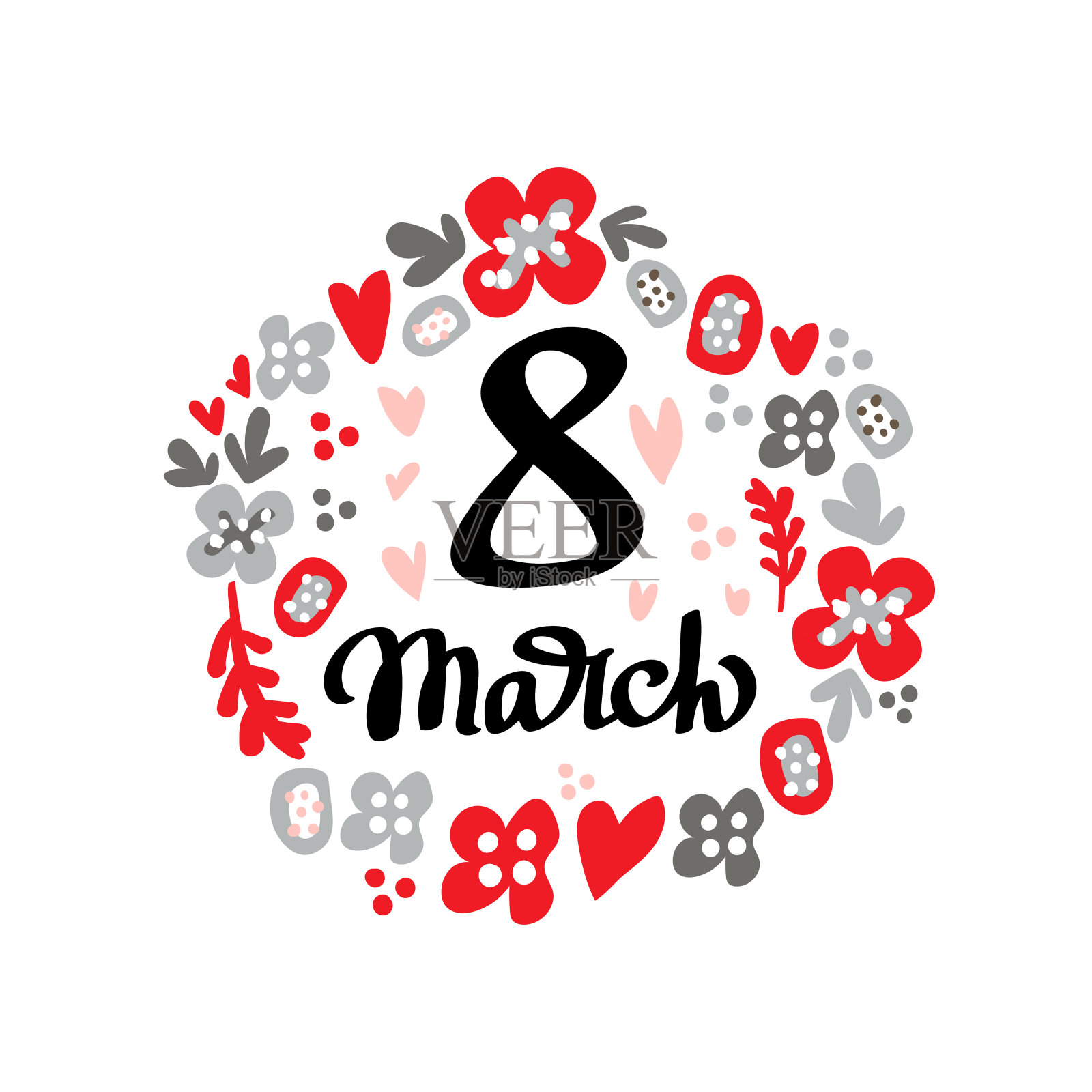 3月8日,国际妇女节插画图片素材