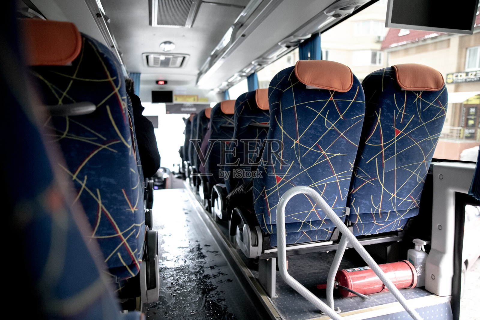客车上的软座照片摄影图片