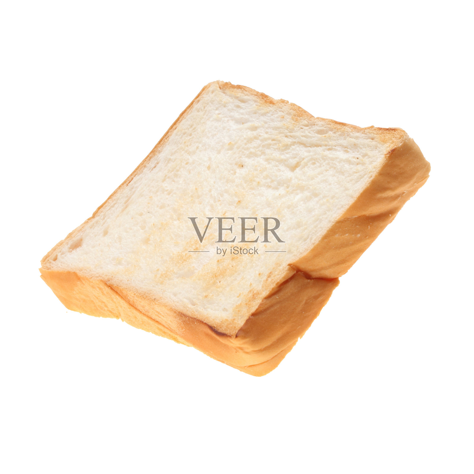 切片吐司面包孤立在白色的背景照片摄影图片