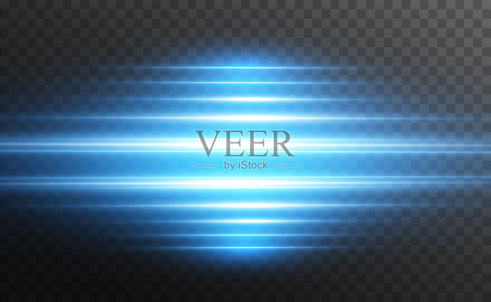 矢量淡蓝色特效。插画图片素材