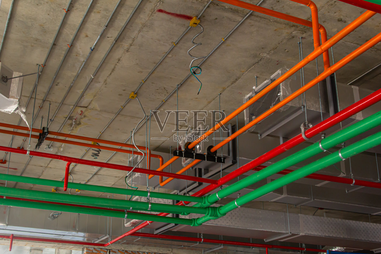 管道系统,管道建设照片摄影图片