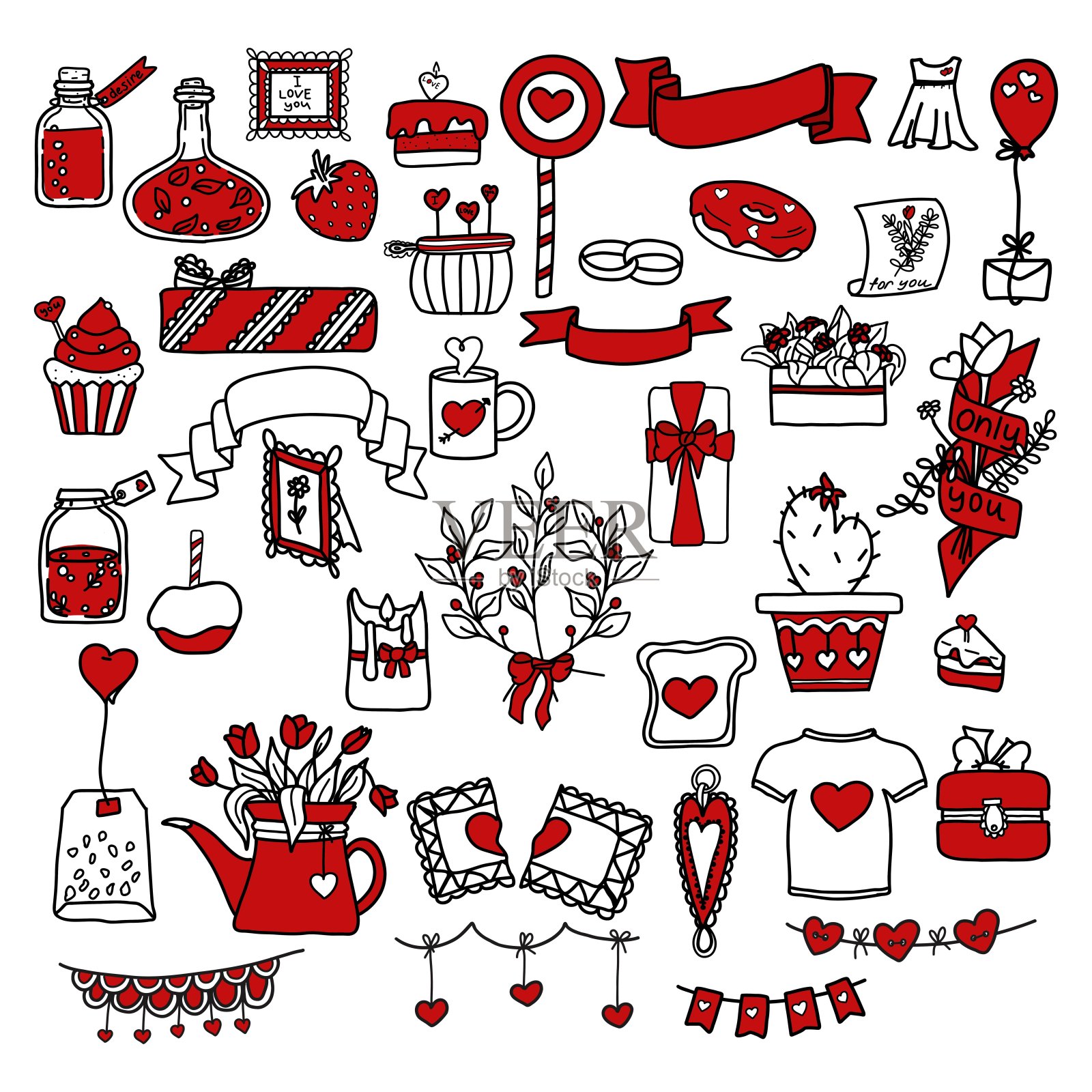 套装插画图片素材