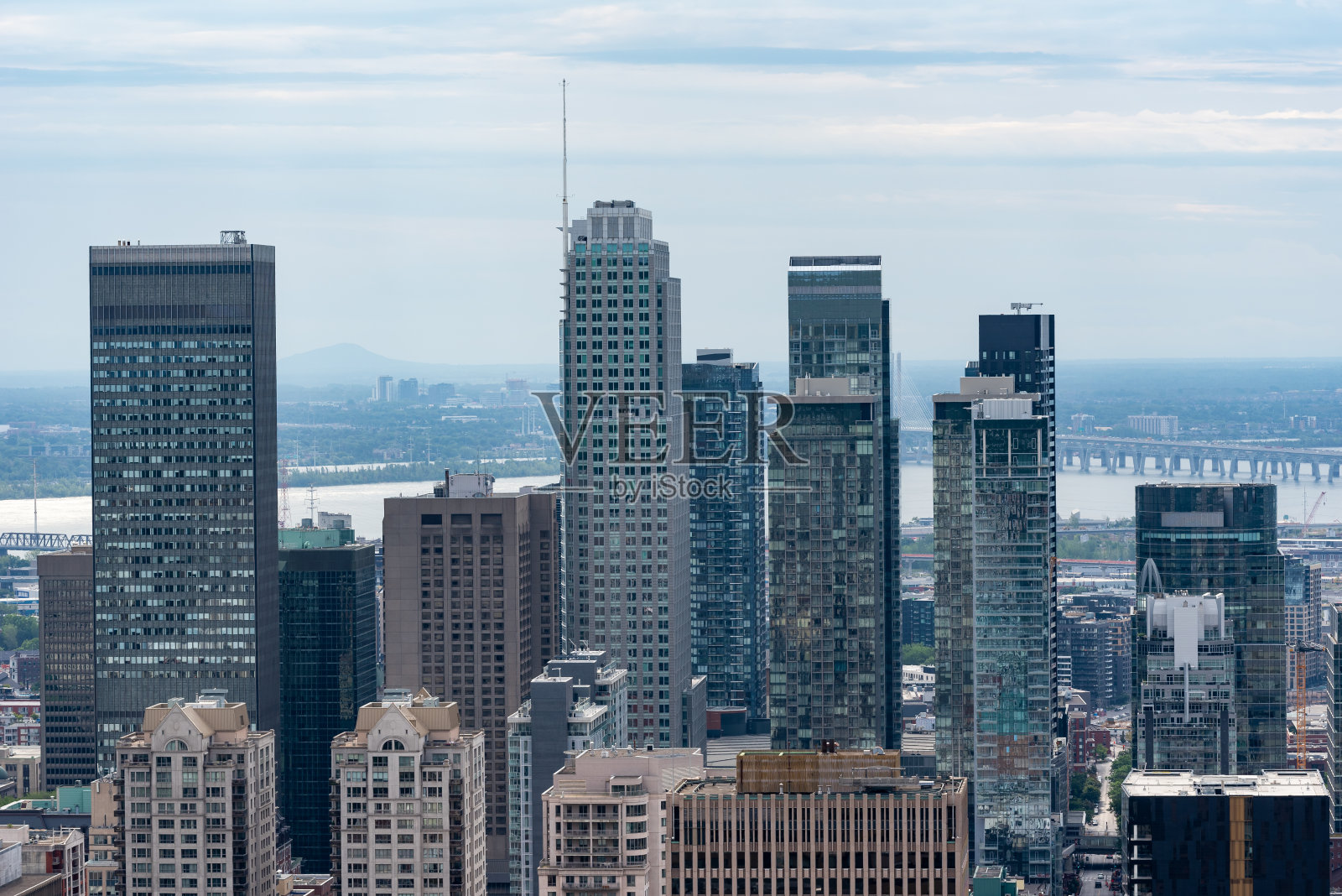 蒙特利尔城市市区照片摄影图片