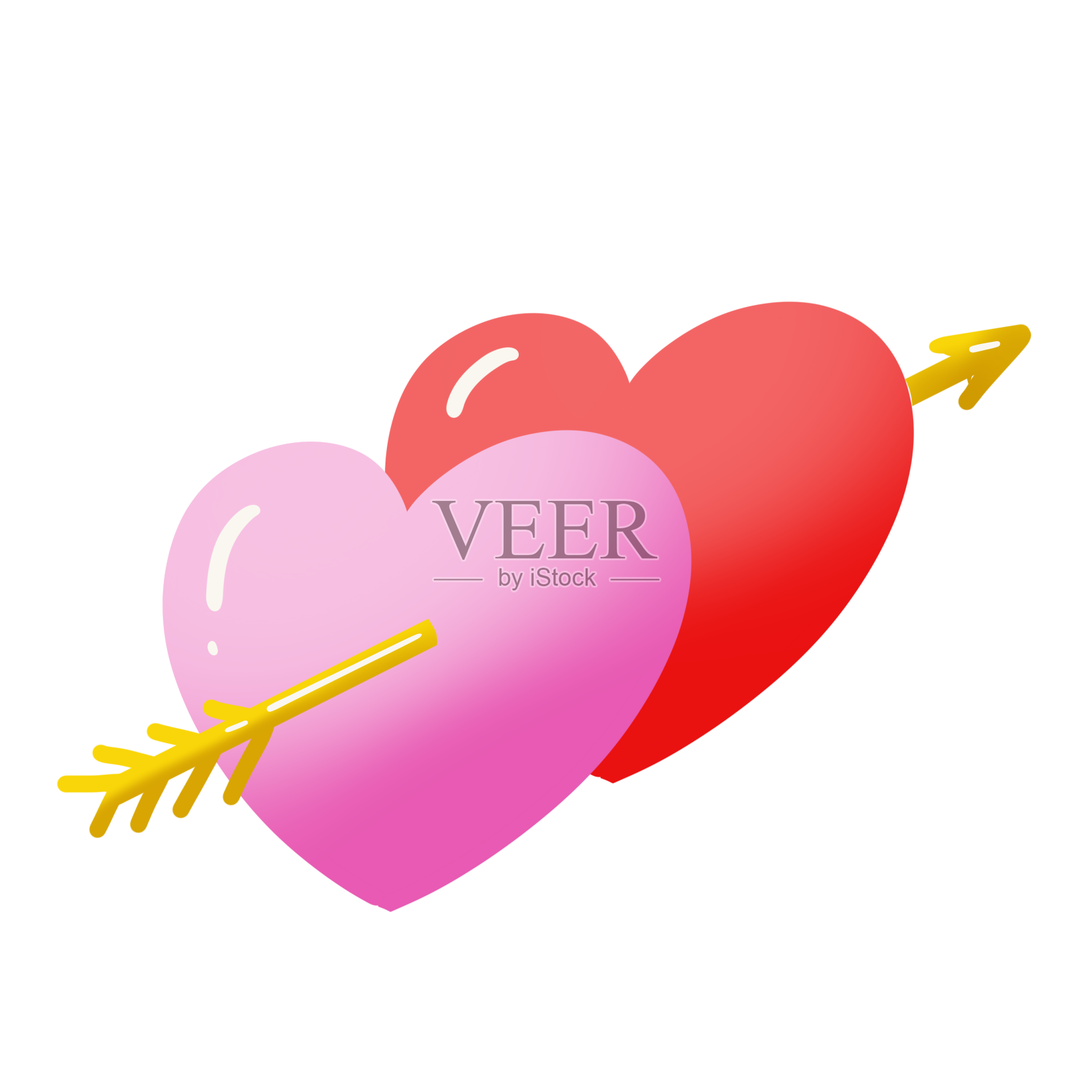 情人节浪漫爱情设计元素图片