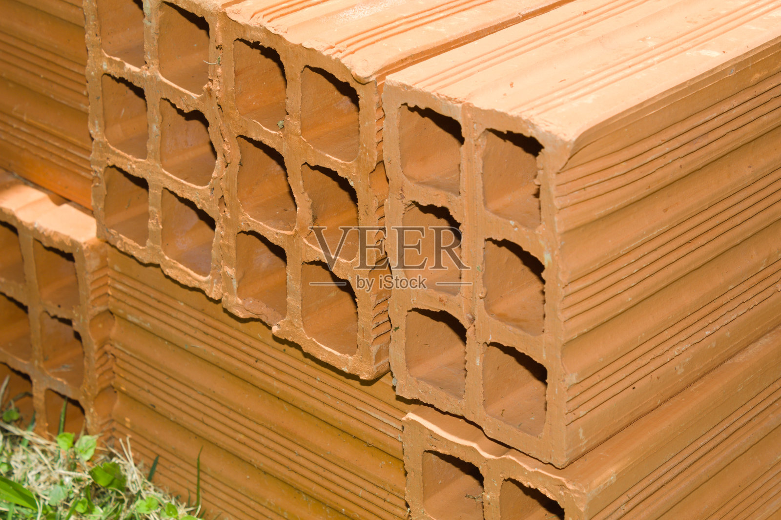 用于建造房屋和建筑物的砖照片摄影图片