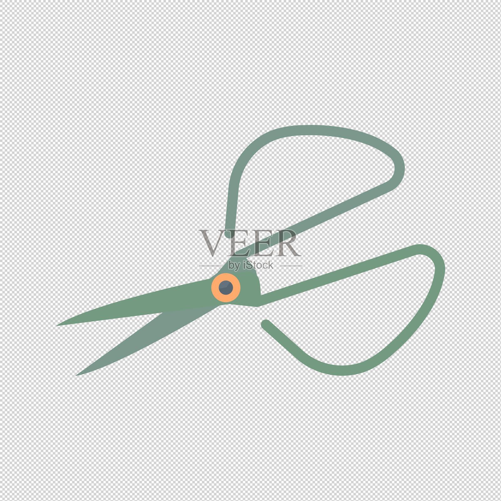 剪刀园艺剪刀设计元素图片
