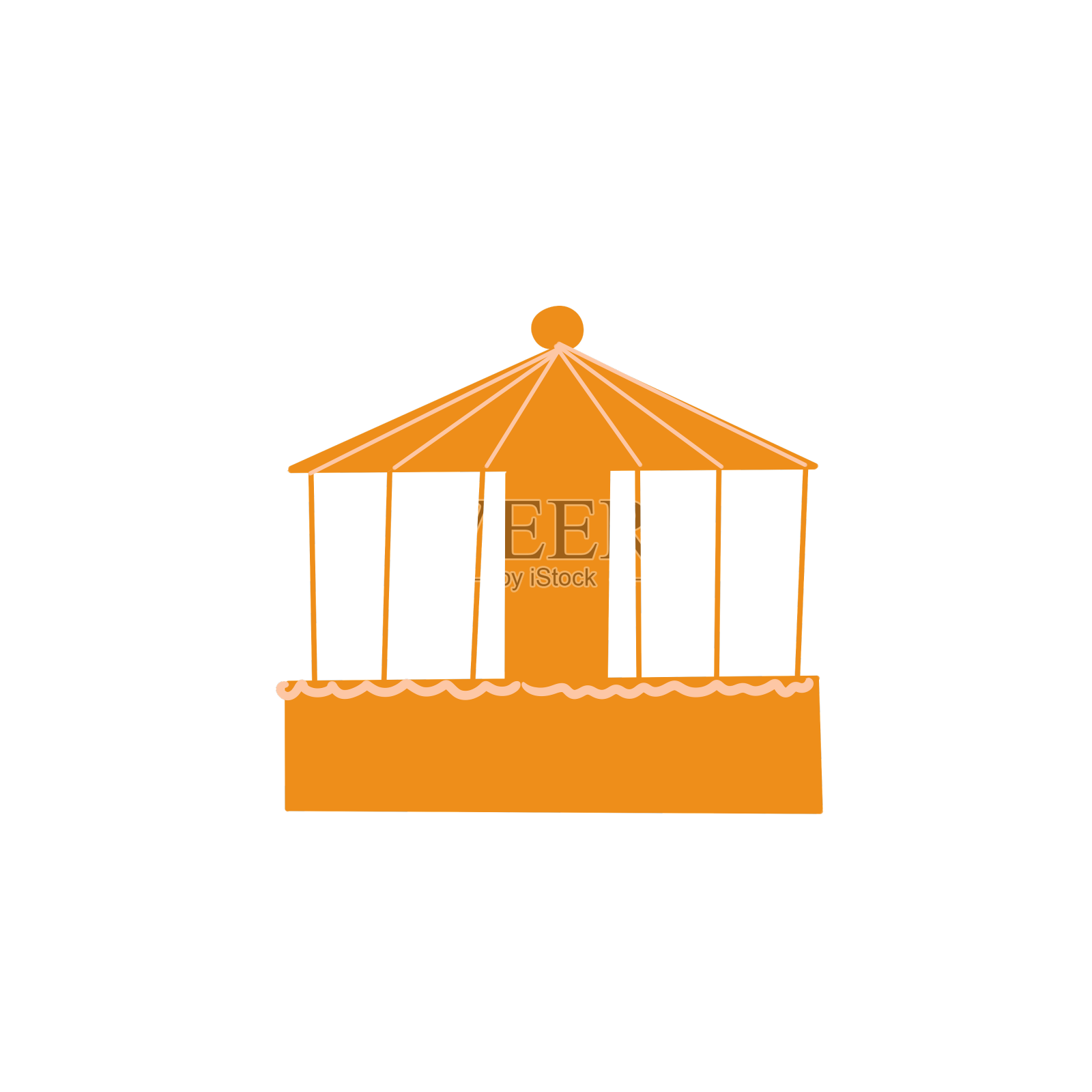 儿童娱乐设施设计元素图片