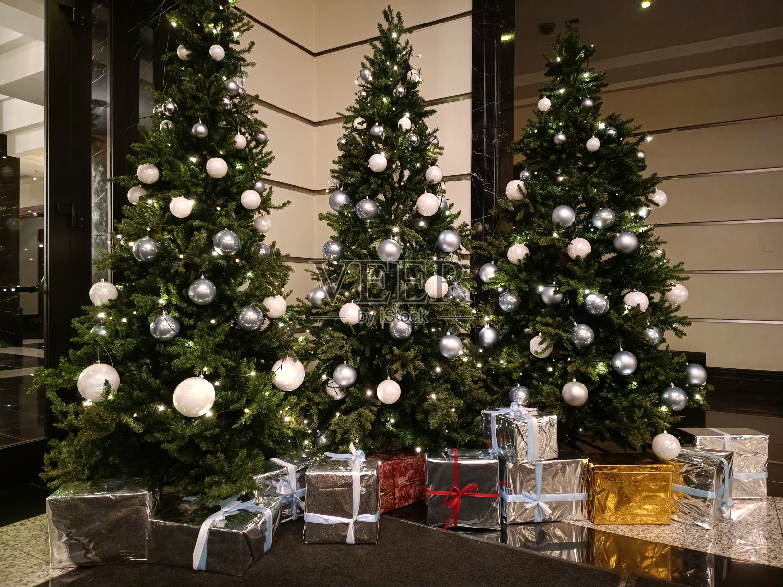 新年树照片摄影图片