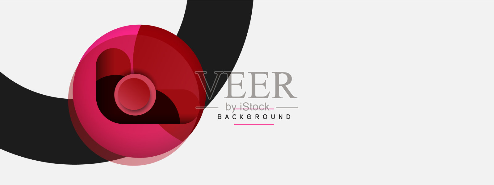 圆形和圆形形状抽象的背景插画图片素材