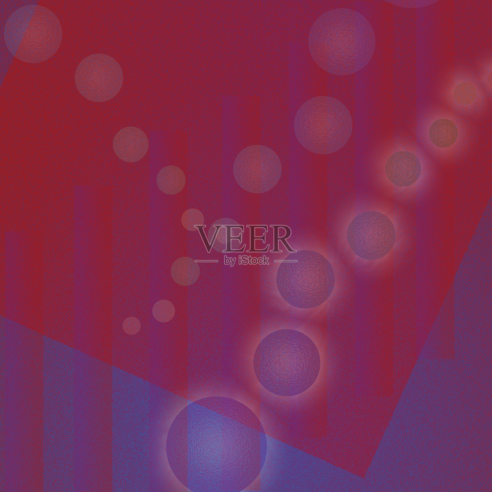 彩色气泡抽象画照片摄影图片