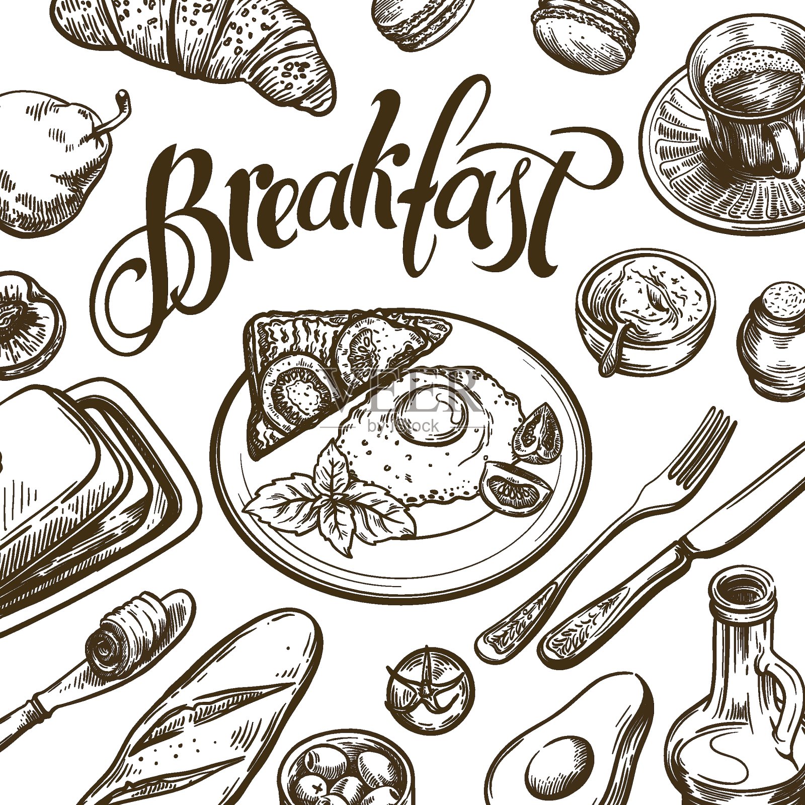 1:2 - 3:4 - 1:2插画图片素材