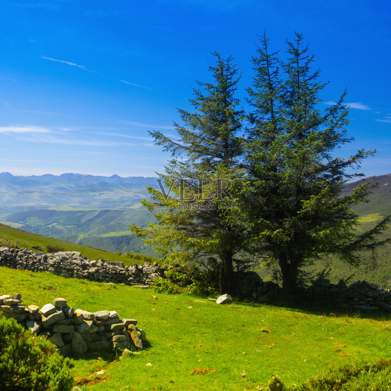 然后在15世纪的医院废墟上照片摄影图片