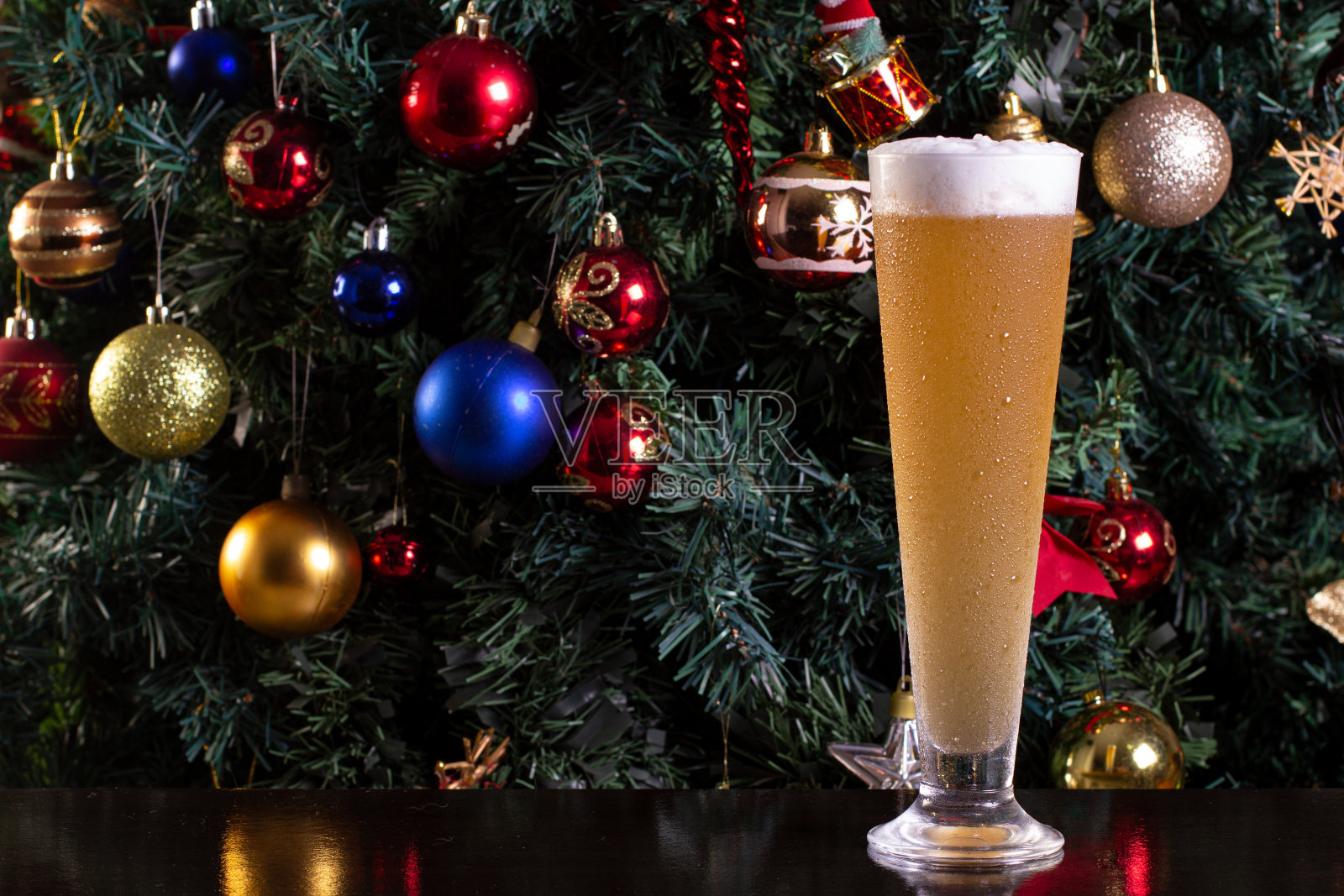 啤酒crhistmas照片摄影图片