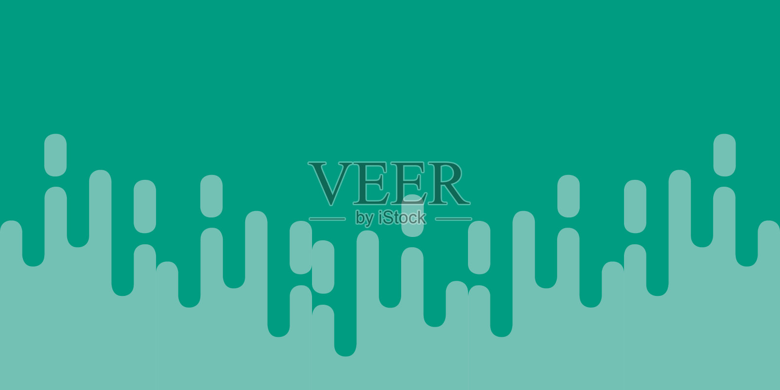 抽象的绿色背景与光,设计模板的封面和杂志。插画图片素材