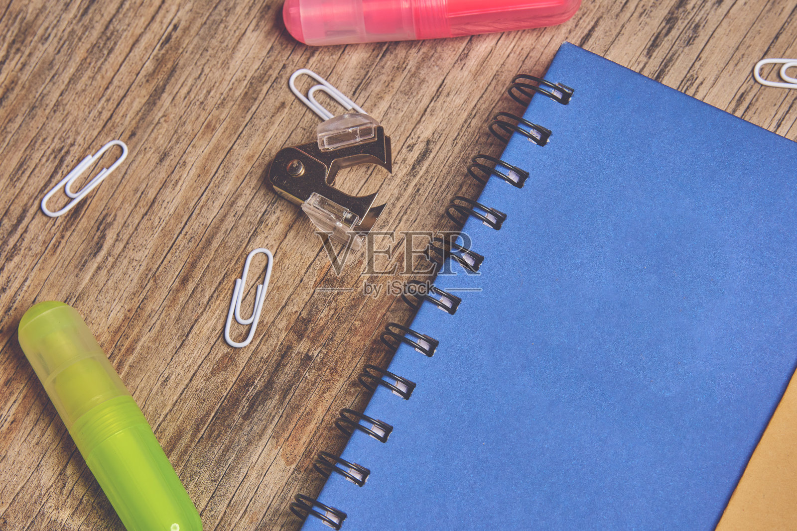 小蓝色的笔记本照片摄影图片