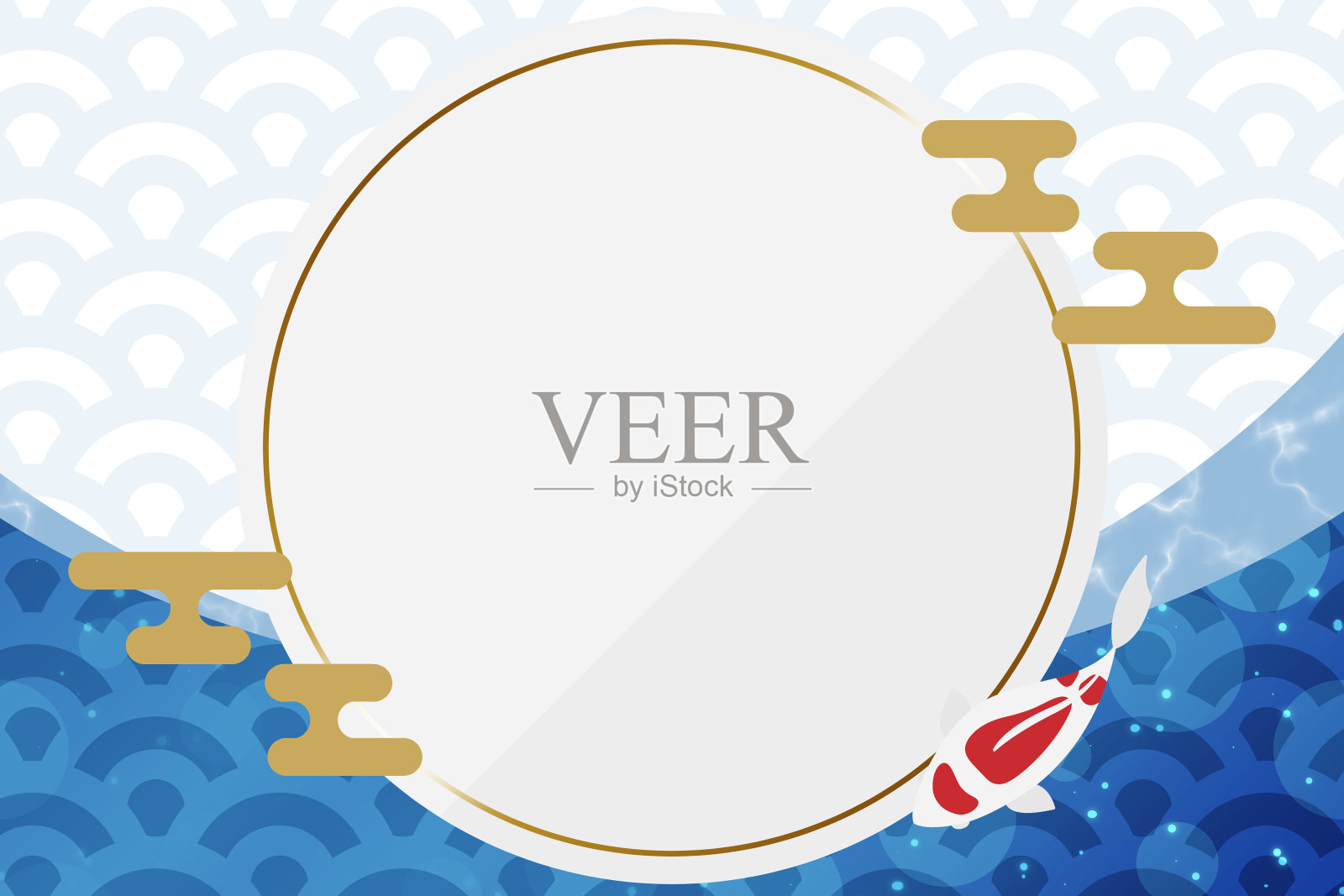 日本风格的背景插画图片素材