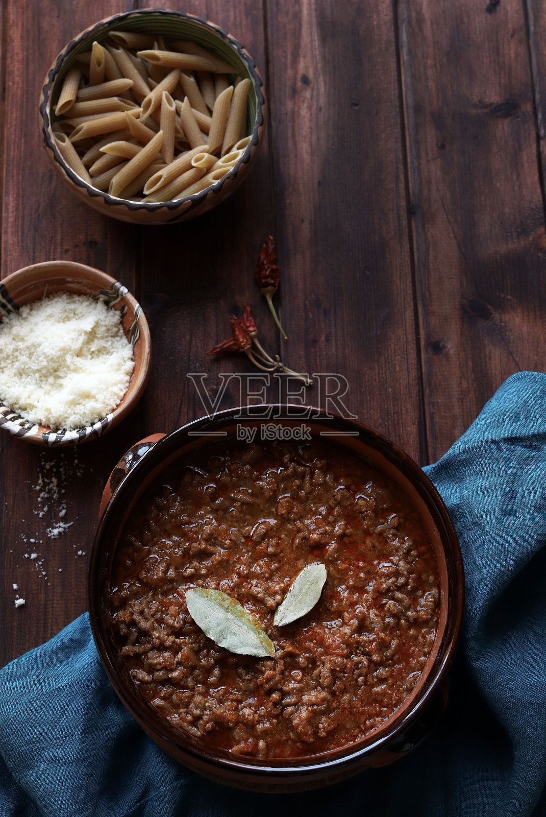 波伦亚的酱。照片摄影图片