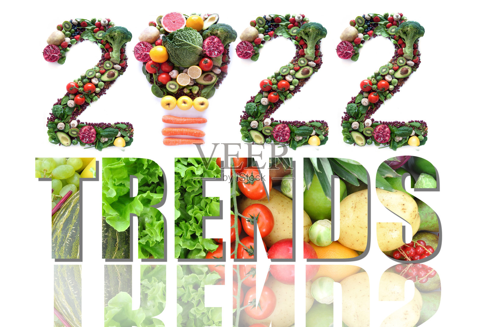 2022年食品和健康趋势照片摄影图片