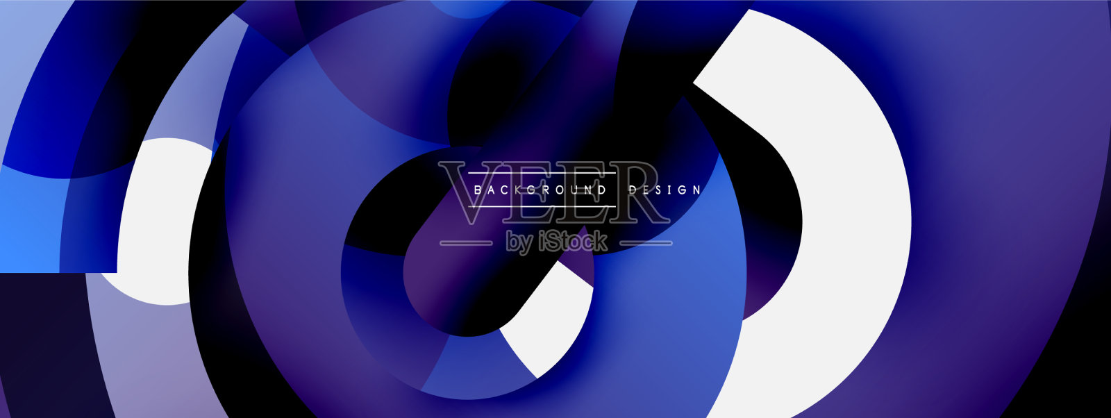 圆抽象背景插画图片素材