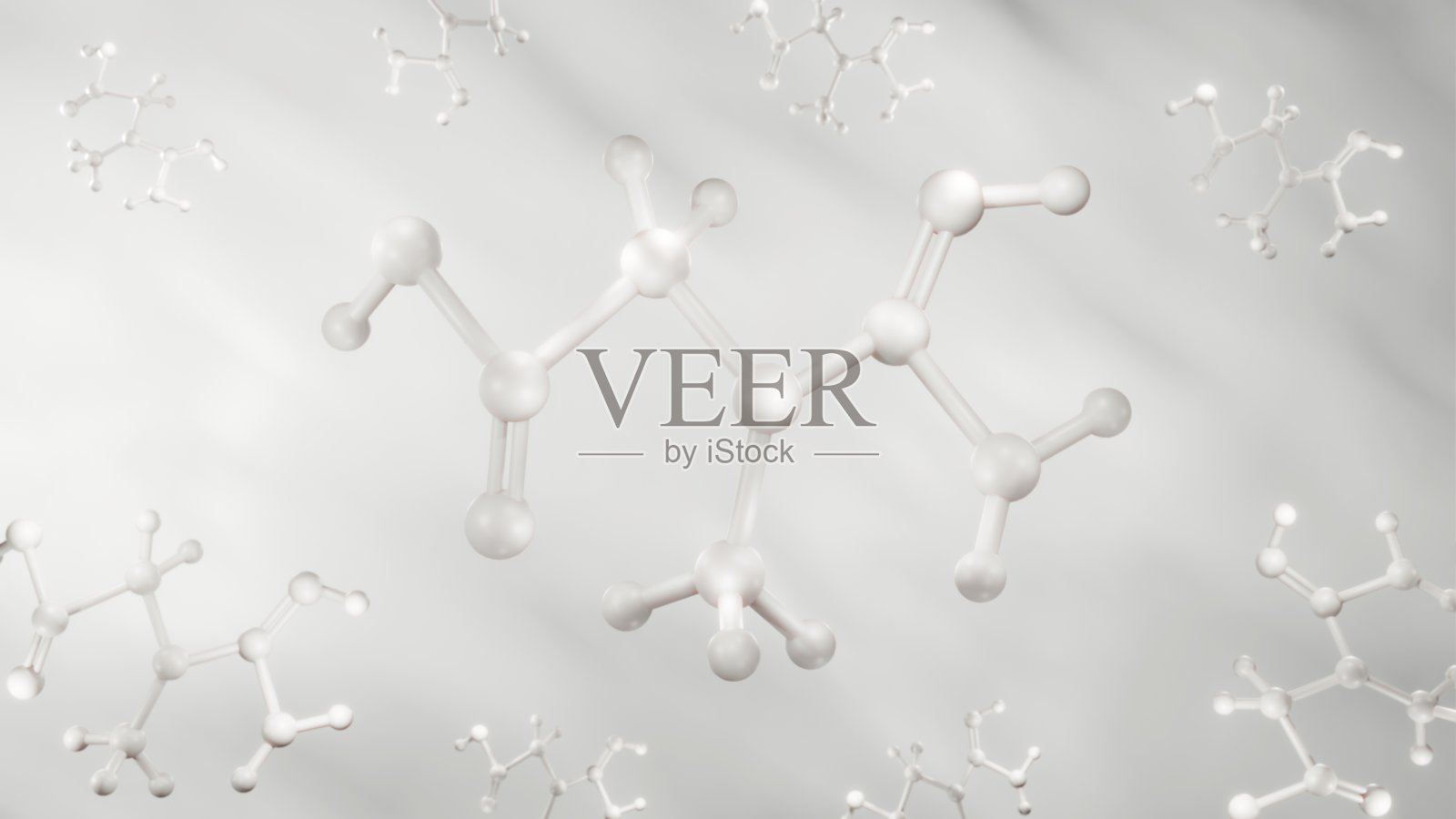 肌酸分子照片摄影图片