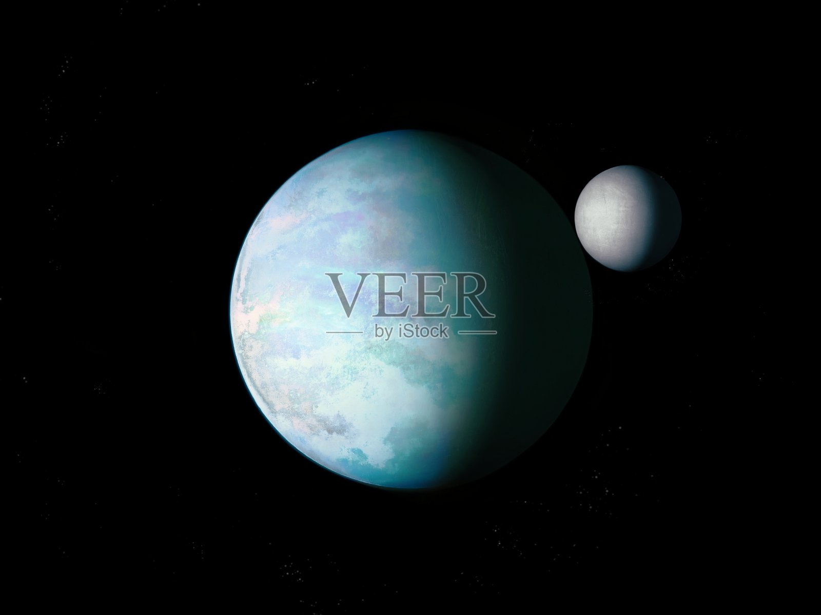 没有生命的星球,没有大气层照片摄影图片