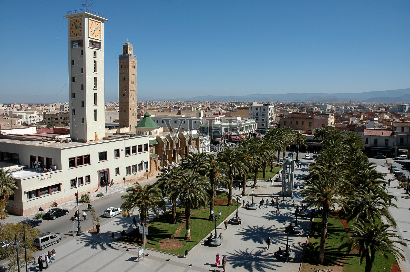 8月16日,东摩洛哥首都乌伊达照片摄影图片