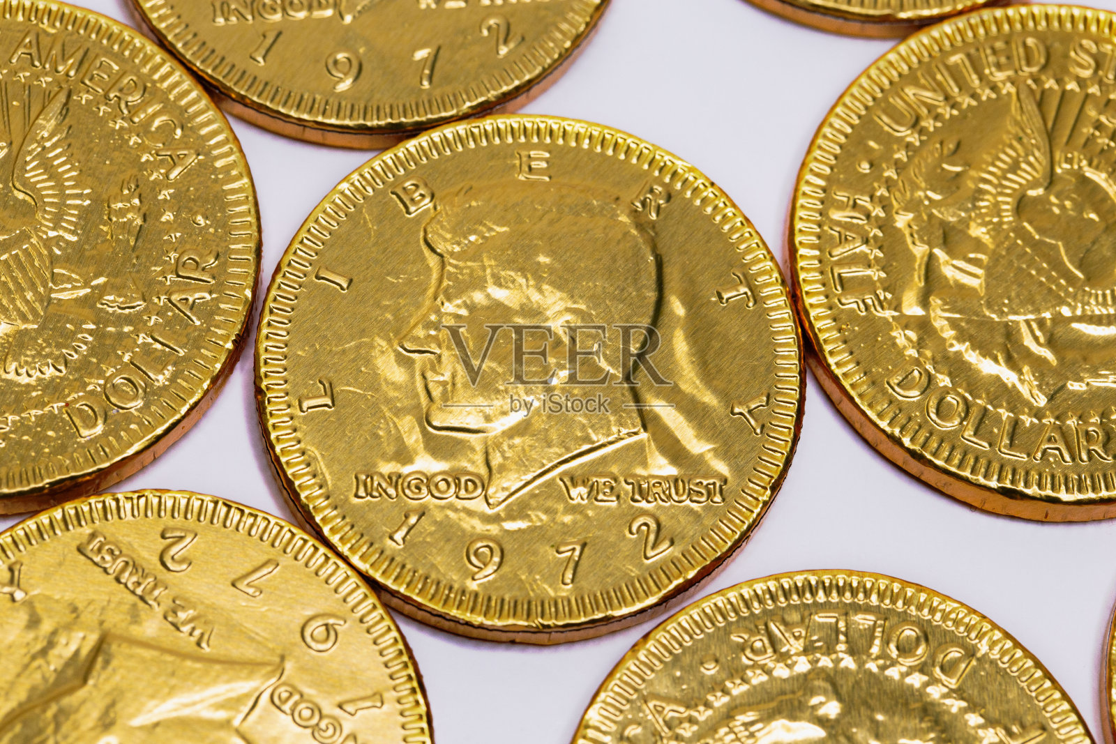 美国金币照片摄影图片