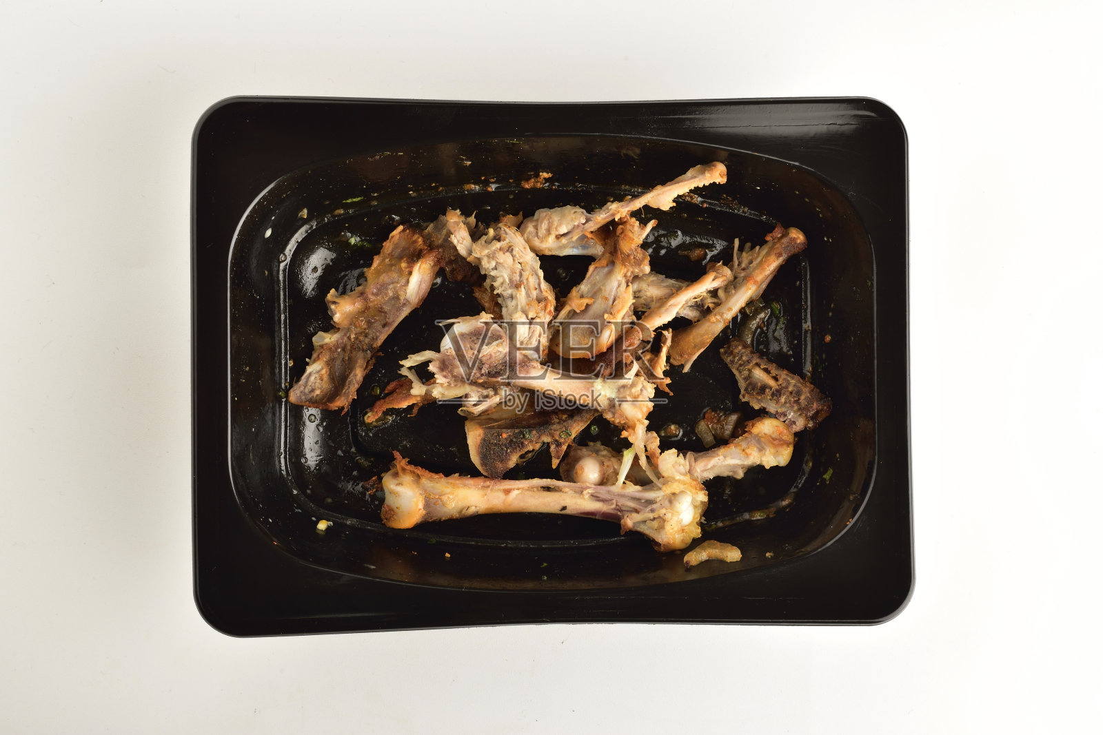 容器鸡骨照片摄影图片