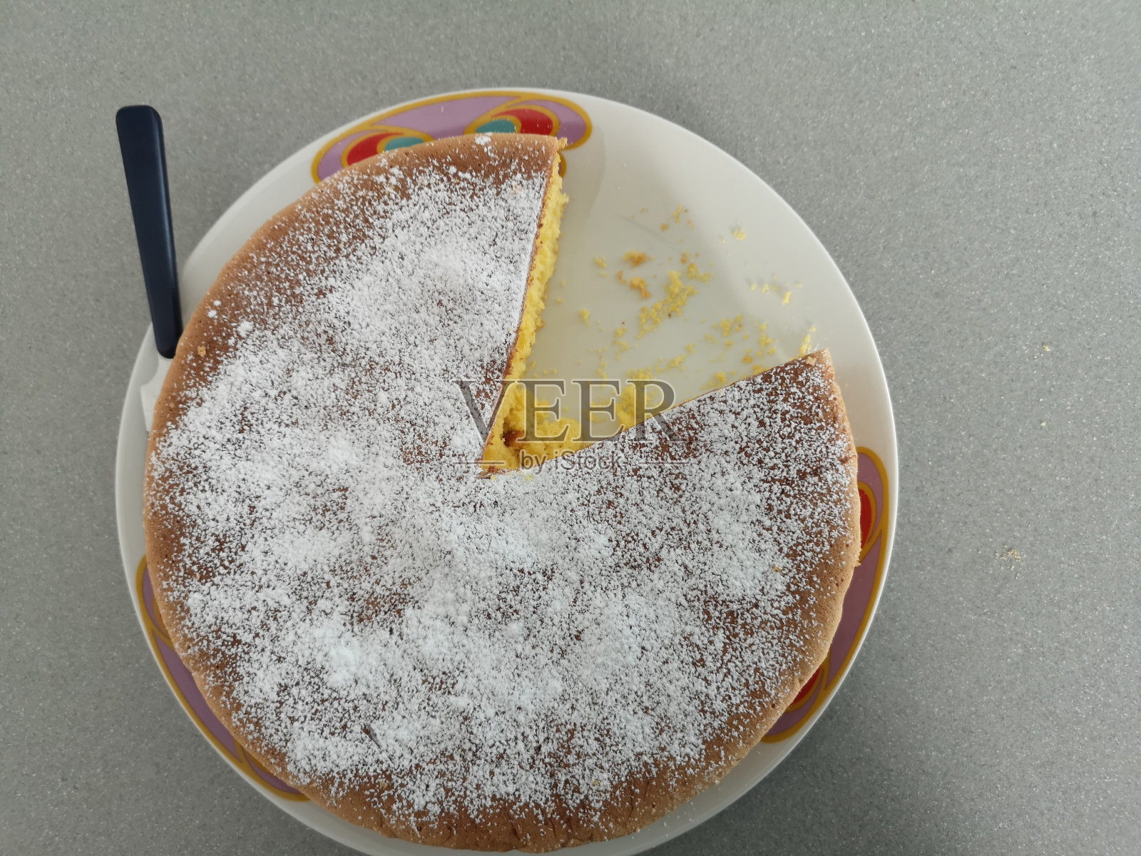 天堂自制的蛋糕照片摄影图片