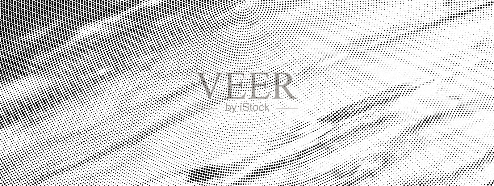 摘要黑白单色半色调背景。插画图片素材