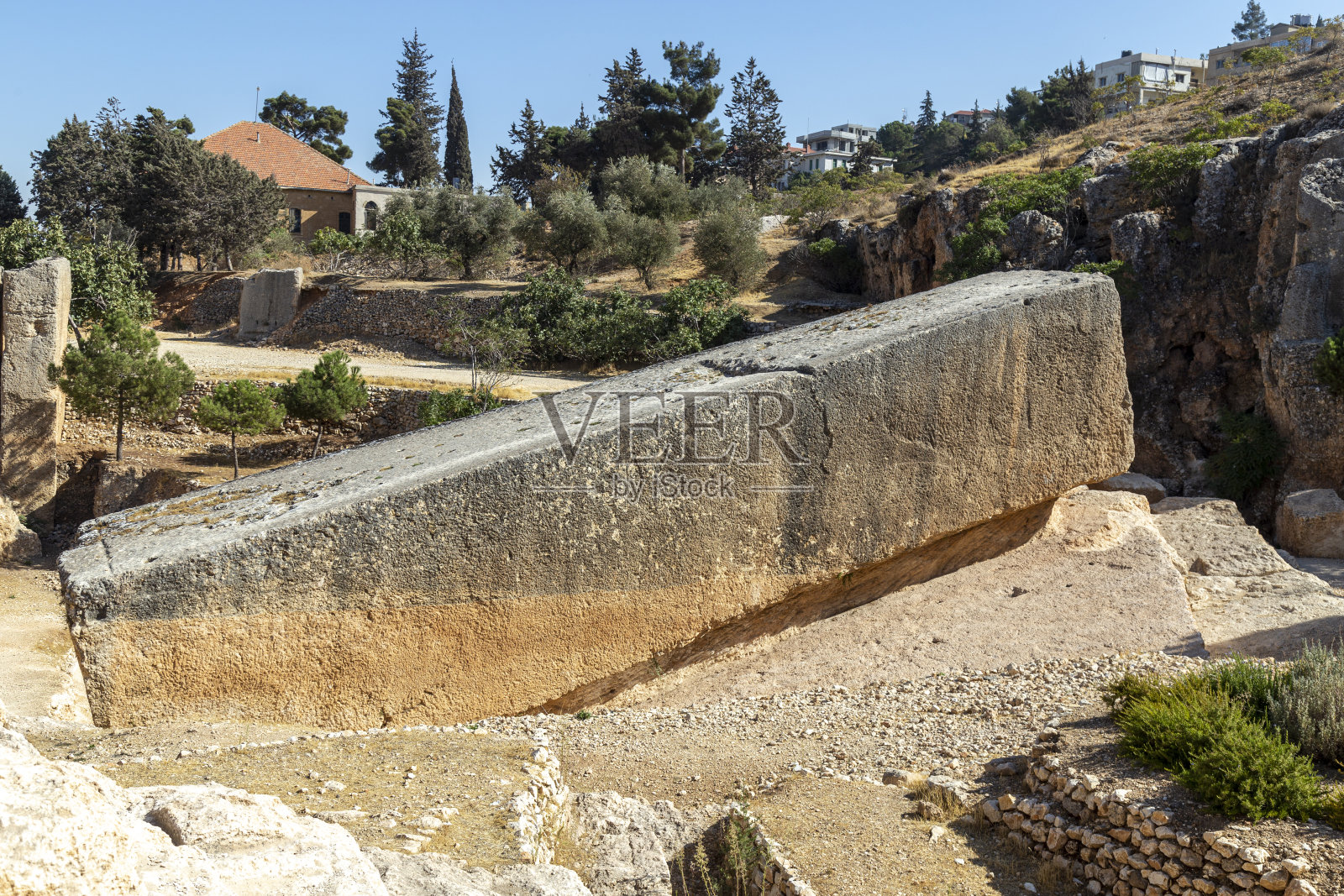 黎巴嫩贝卡山谷巴勒贝克遗址照片摄影图片