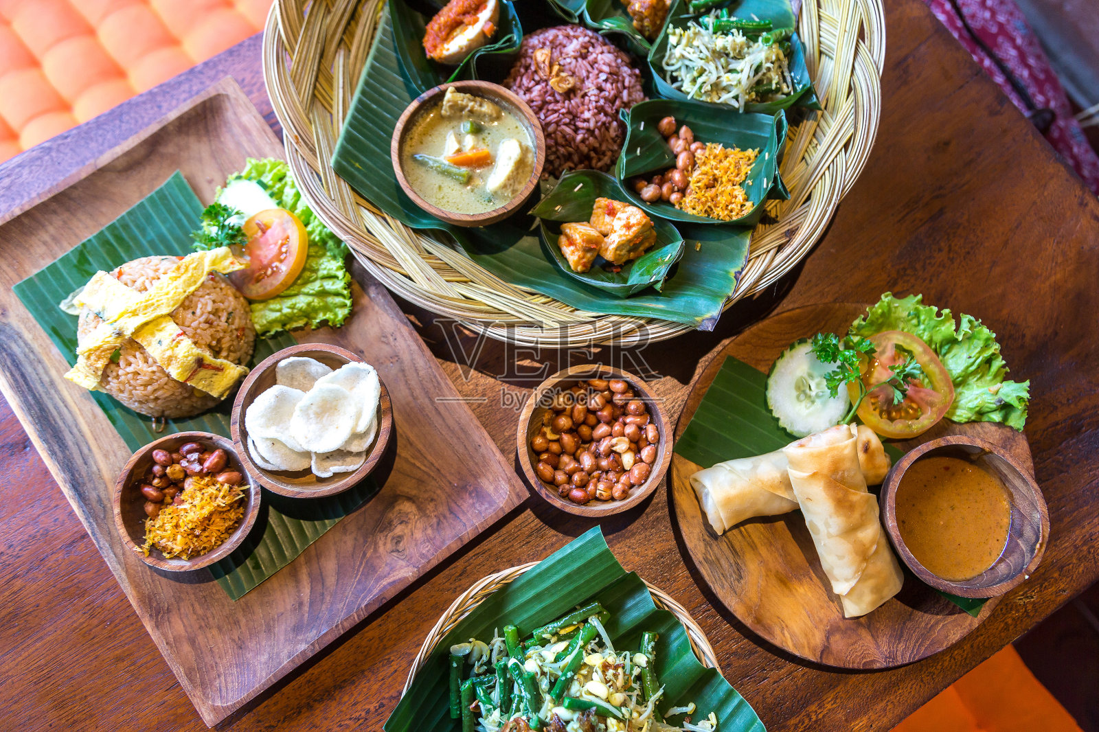 巴厘岛美食照片摄影图片