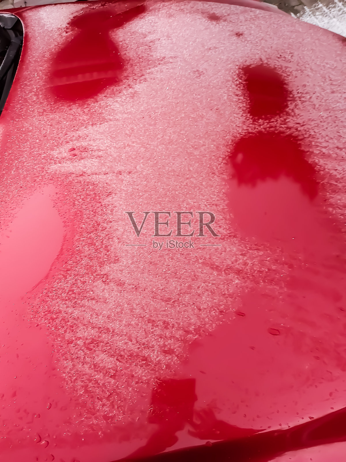 冰冻的帽子照片摄影图片