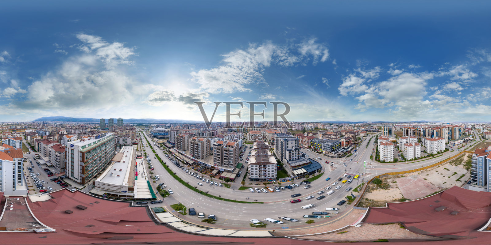 布尔萨鸟瞰图照片摄影图片