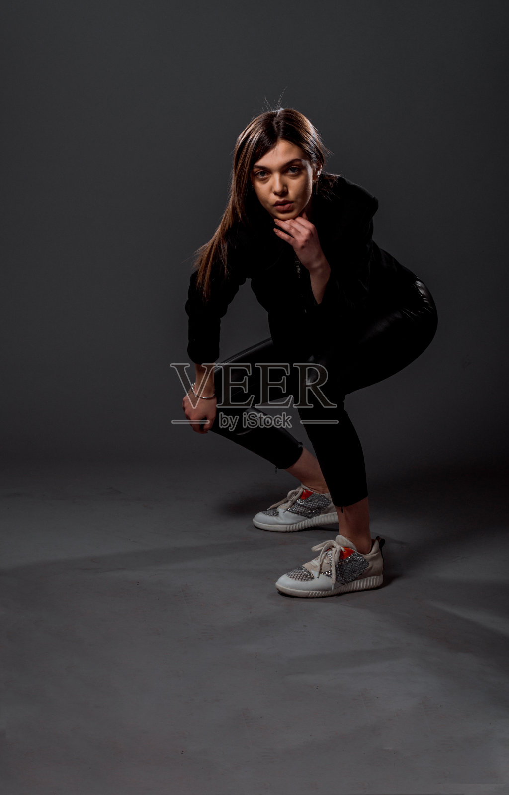 美丽的女模特照片摄影图片