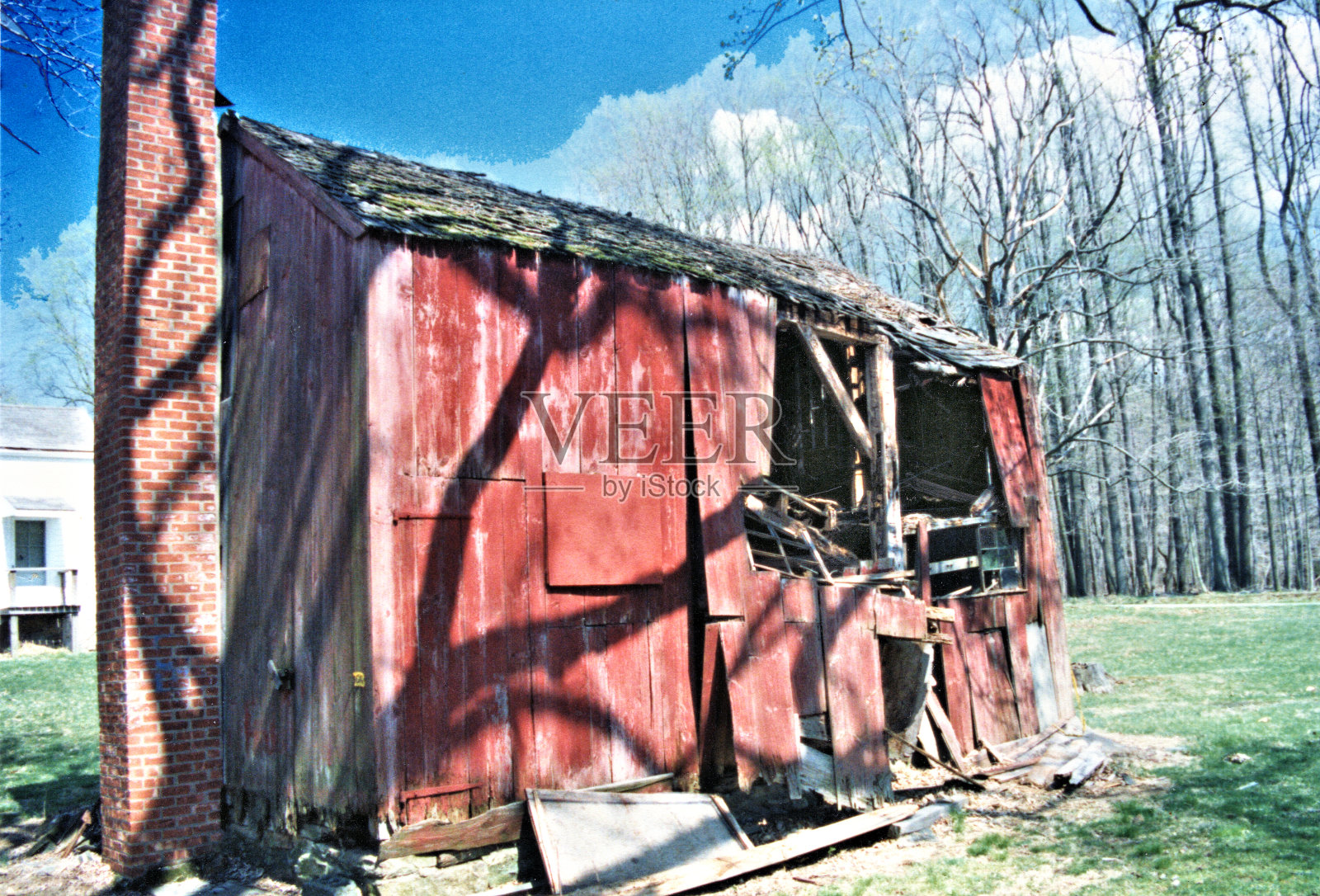 美好的一天的谷仓照片摄影图片