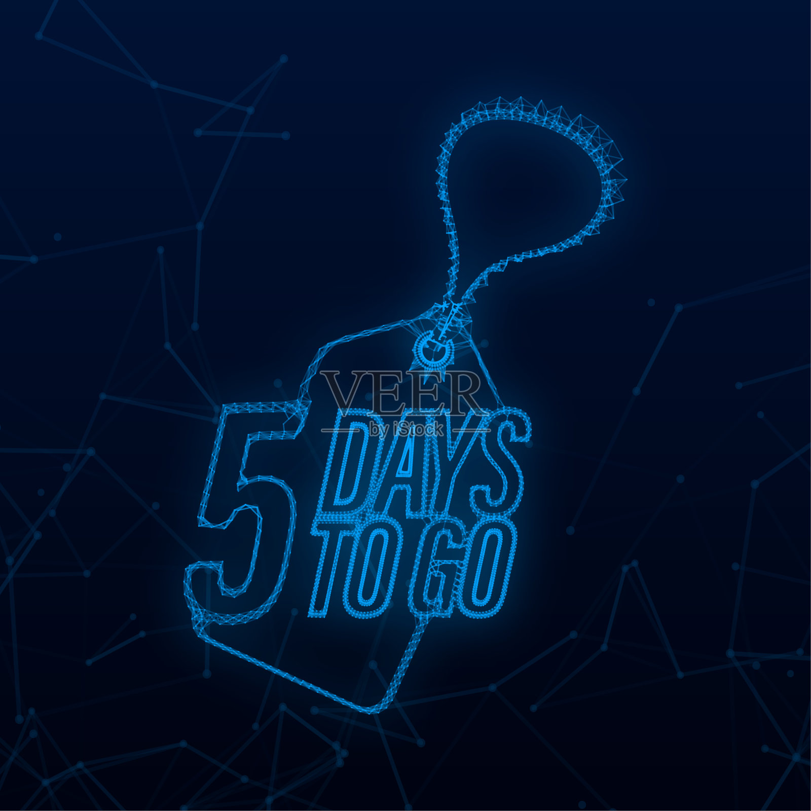 还有5天。倒数计时器。时间图标。数时间出售。向量股票插图插画图片素材