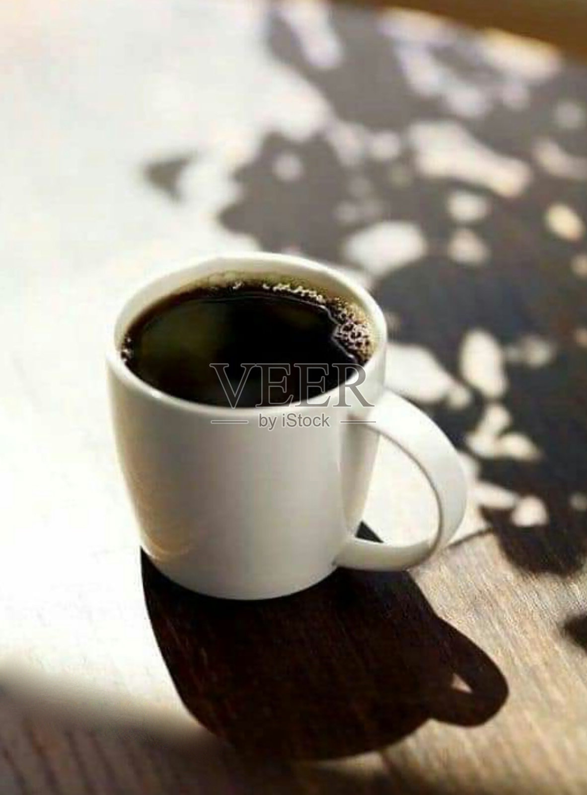 一杯黑咖啡照片摄影图片