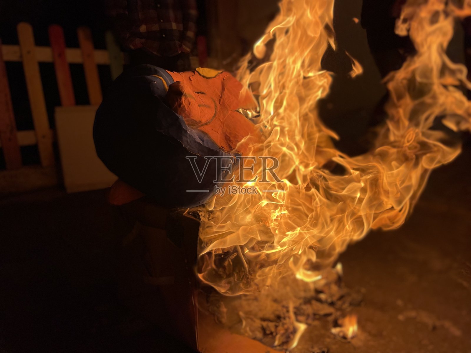 厄瓜多尔新年前夜照片摄影图片