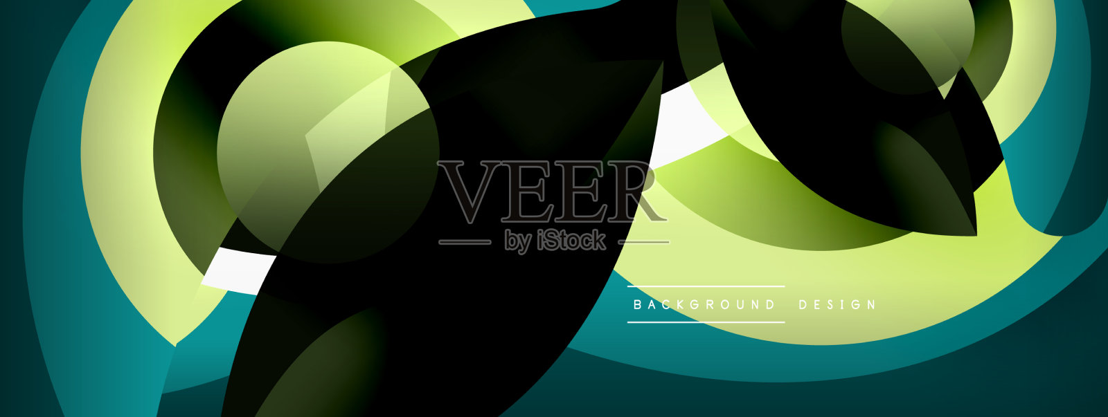 创意几何壁纸最小抽象插画图片素材