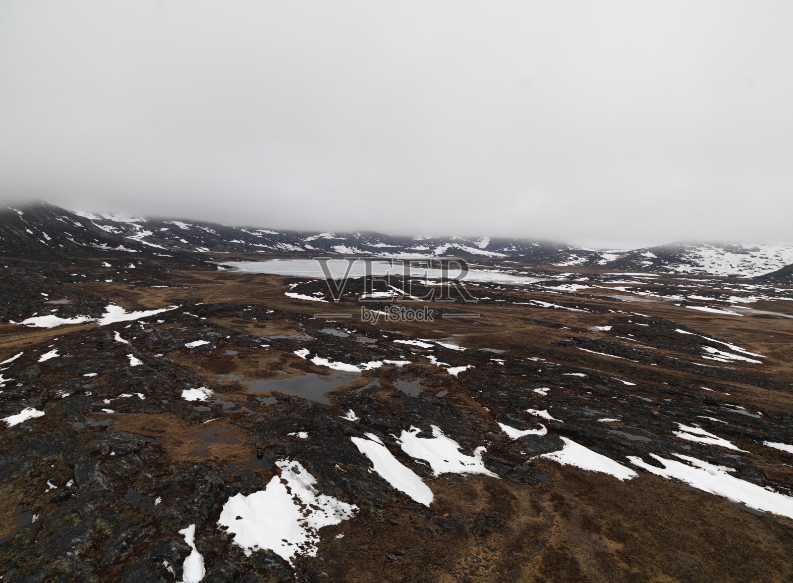 格陵兰北极的冰川和冰山正在融化照片摄影图片
