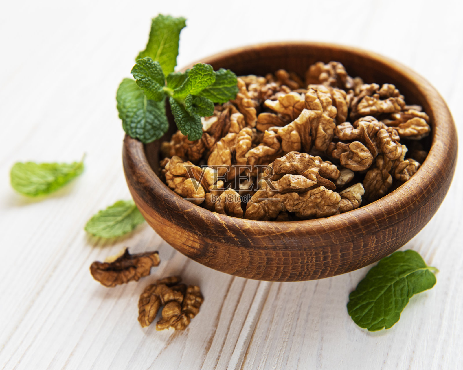 核桃没有外壳照片摄影图片