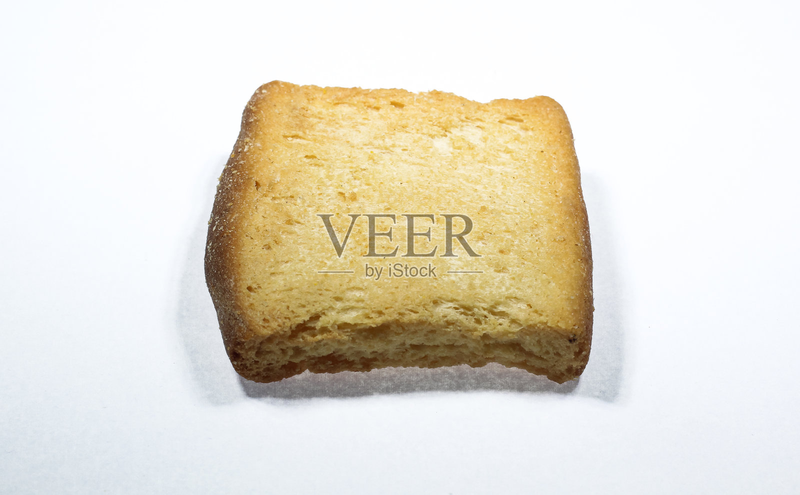 Rusks面包,面包,吐司饼干,减肥食品孤立在白色的背景上。照片摄影图片