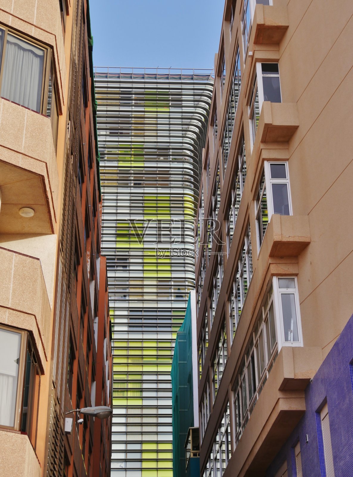 大加纳利岛拉斯帕尔马斯的房子照片摄影图片