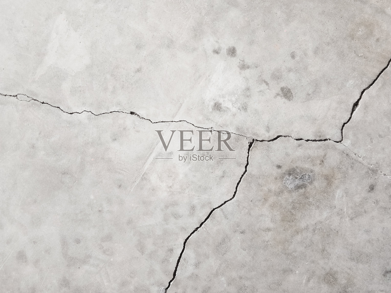 混凝土墙体结构开裂照片摄影图片