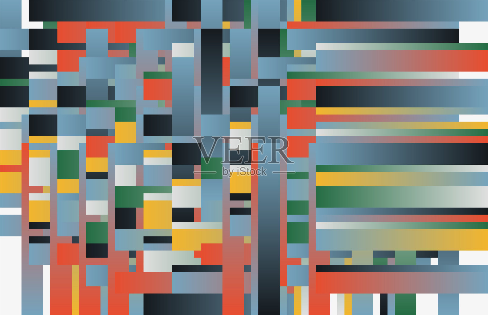 生成设计艺术品的抽象矢量生成形状组成插画图片素材