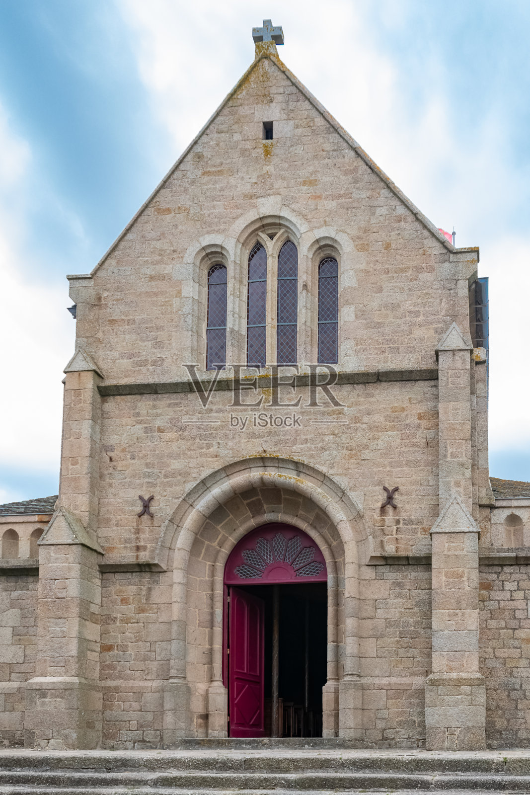 诺曼底的巴弗勒市照片摄影图片